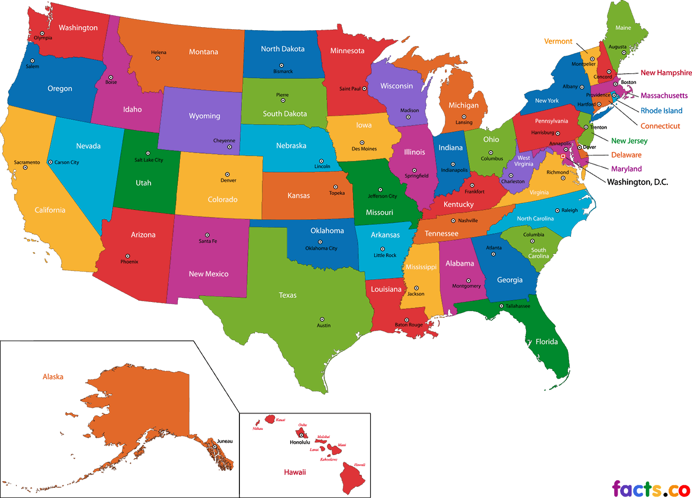 Peta amerika serikat