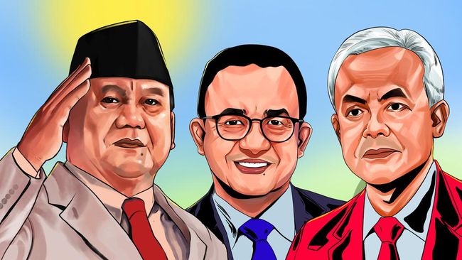 Menelisik Rekam Jejak Pendidikan 3 Calon Presiden Indonesia 2024