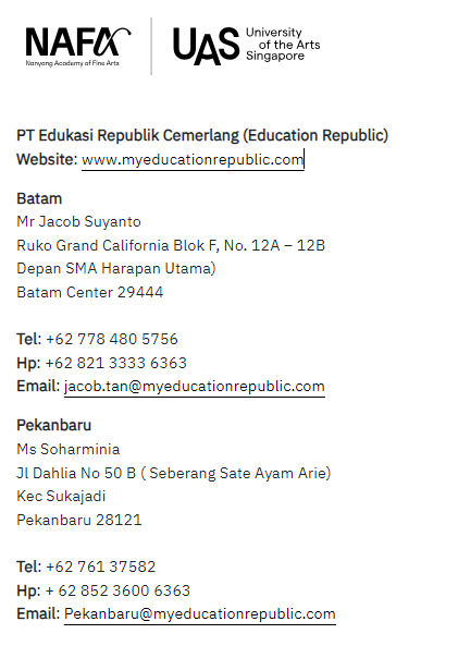 Education Republik Perwakilan Resmi Nafa Di Batam - Education Republic